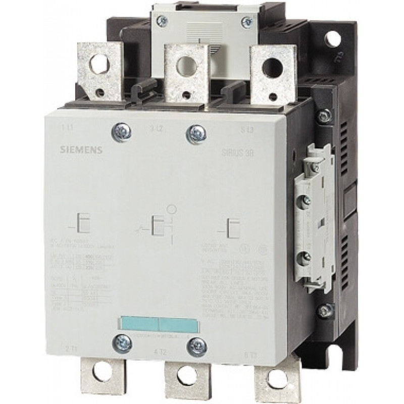 Контактор вакуумный 160кВт 400V AC-3 AC/DC 23-26V 2НО+2НЗ 3п типоразмер S10 шинное присоединение привод обычный